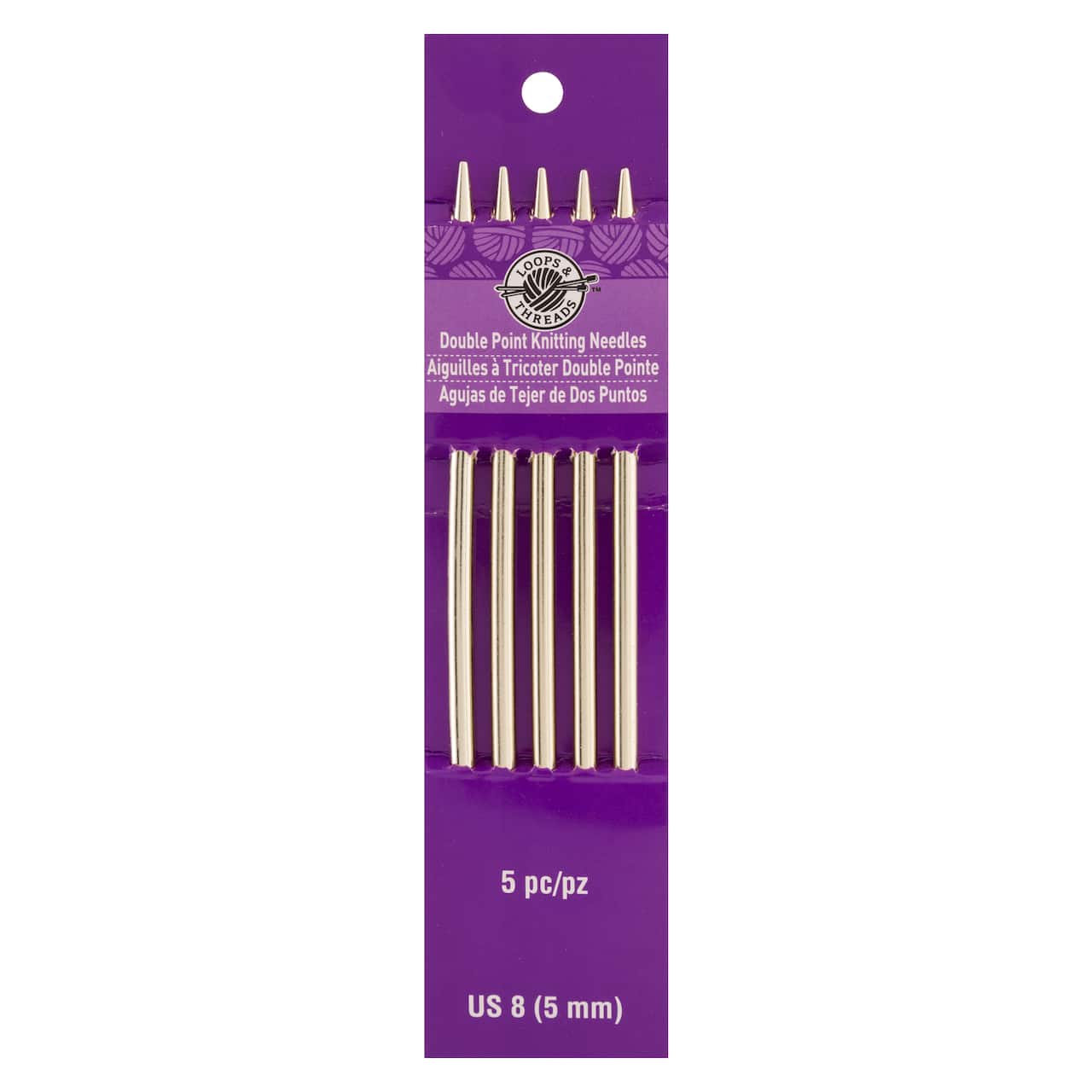 7in Doublepoint Knitting Needles by Loops &#x26; Threads&#xAE;